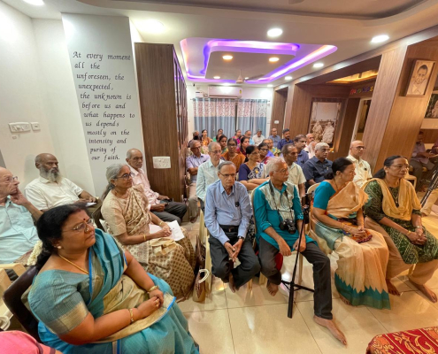 Weekly Activities at Sri Aurobindo Society -Chennai Branch